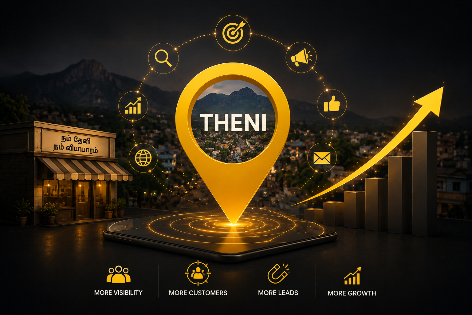 Bad Muser digital marketing services in Theni